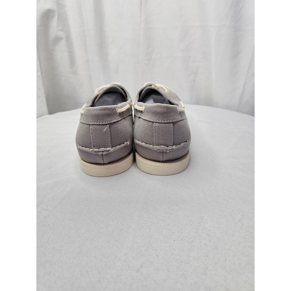 Club Room Men's Elliot Lace-Up Boat Shoes Loafers Grey Size 7.5 M NWT - Picture 5 of 10